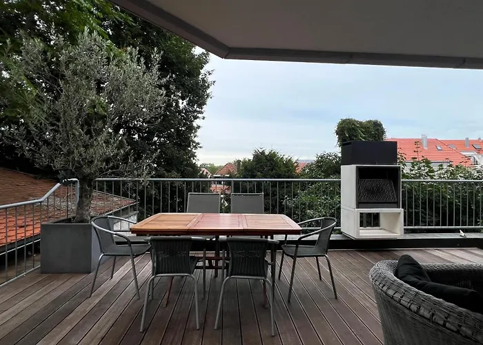 Ludwigshome Luxus - Zentral, Kostenloser Parkplatz, Terrasse