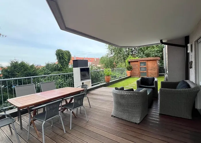 Ludwigshome Luxus - Zentral, Kostenloser Parkplatz, Terrasse